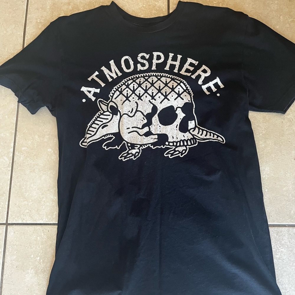 Atmosphere Black and White Reptile Graphic Tee